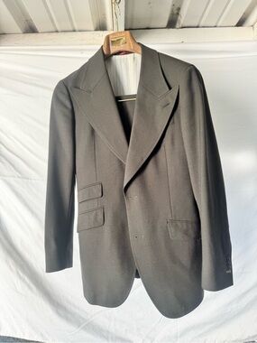 Dark olive green Custom suit